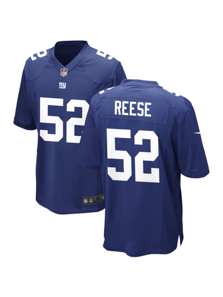 Mens Youths Select Arvell Reese Blue Jersey Vapor Stitched